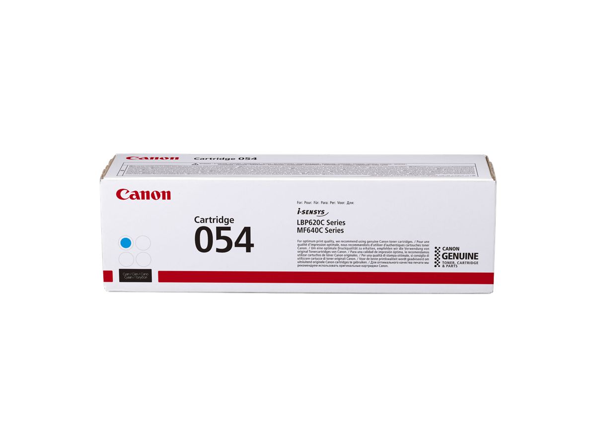 CANON CRG 054 Original Toner, Cyan