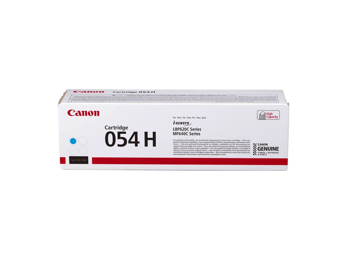 CANON CRG 054H Original Toner, Cyan