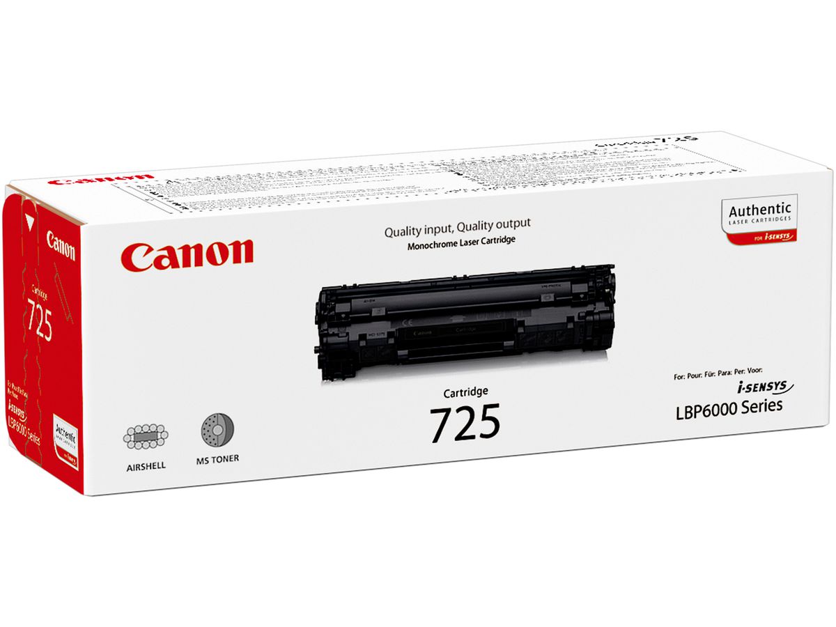 CANON Toner-Modul 725 schwarz 3484B002 LBP 6000 1600 Seiten