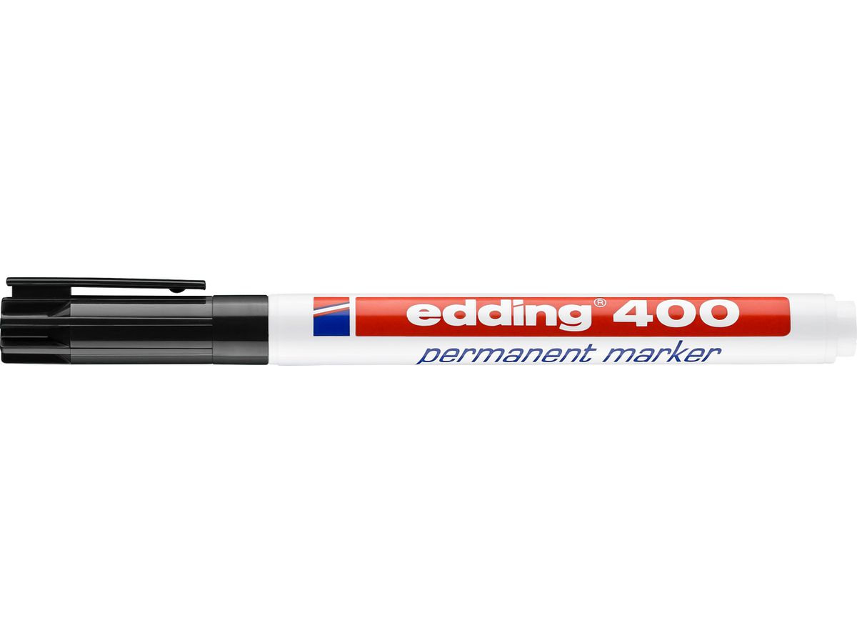 EDDING Permanent Marker 400 -1mm 400-1 schwarz
