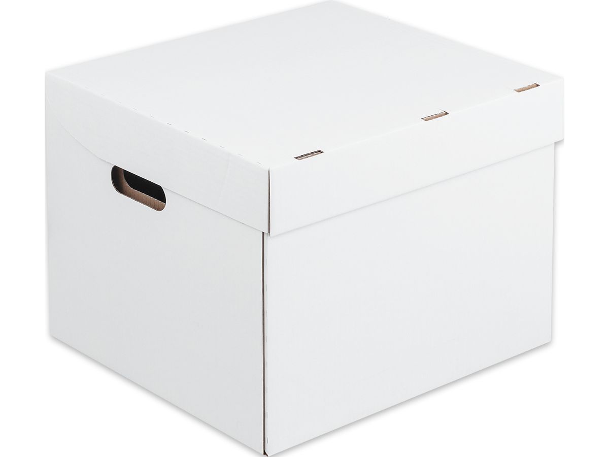 ELCO Archivbox, 385 x 330 x 295 mm, weiss