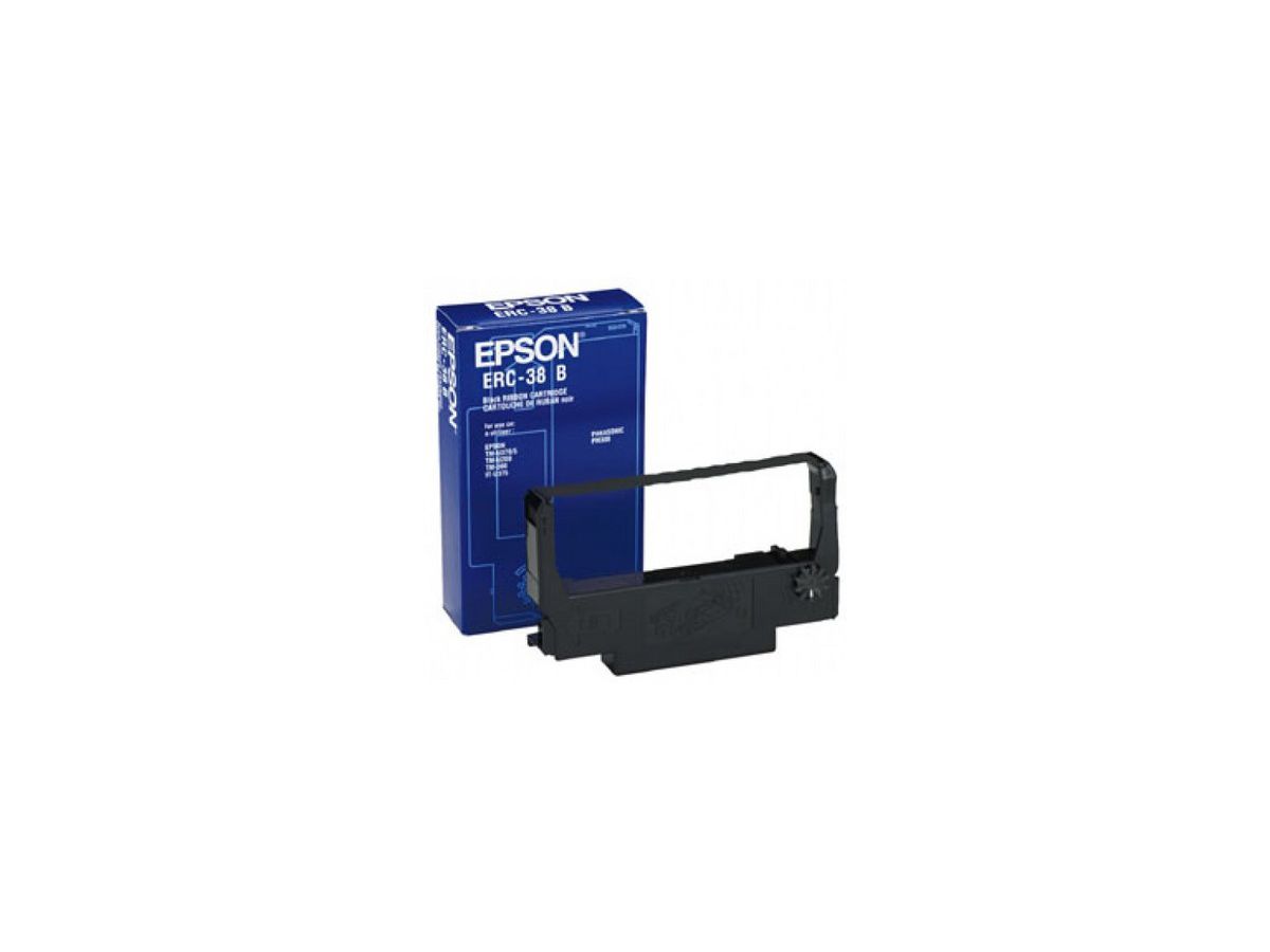 EPSON Farbband Nylon ERC 38 schwarz C43S015374 TM-U200 3 Mio.Zeichen