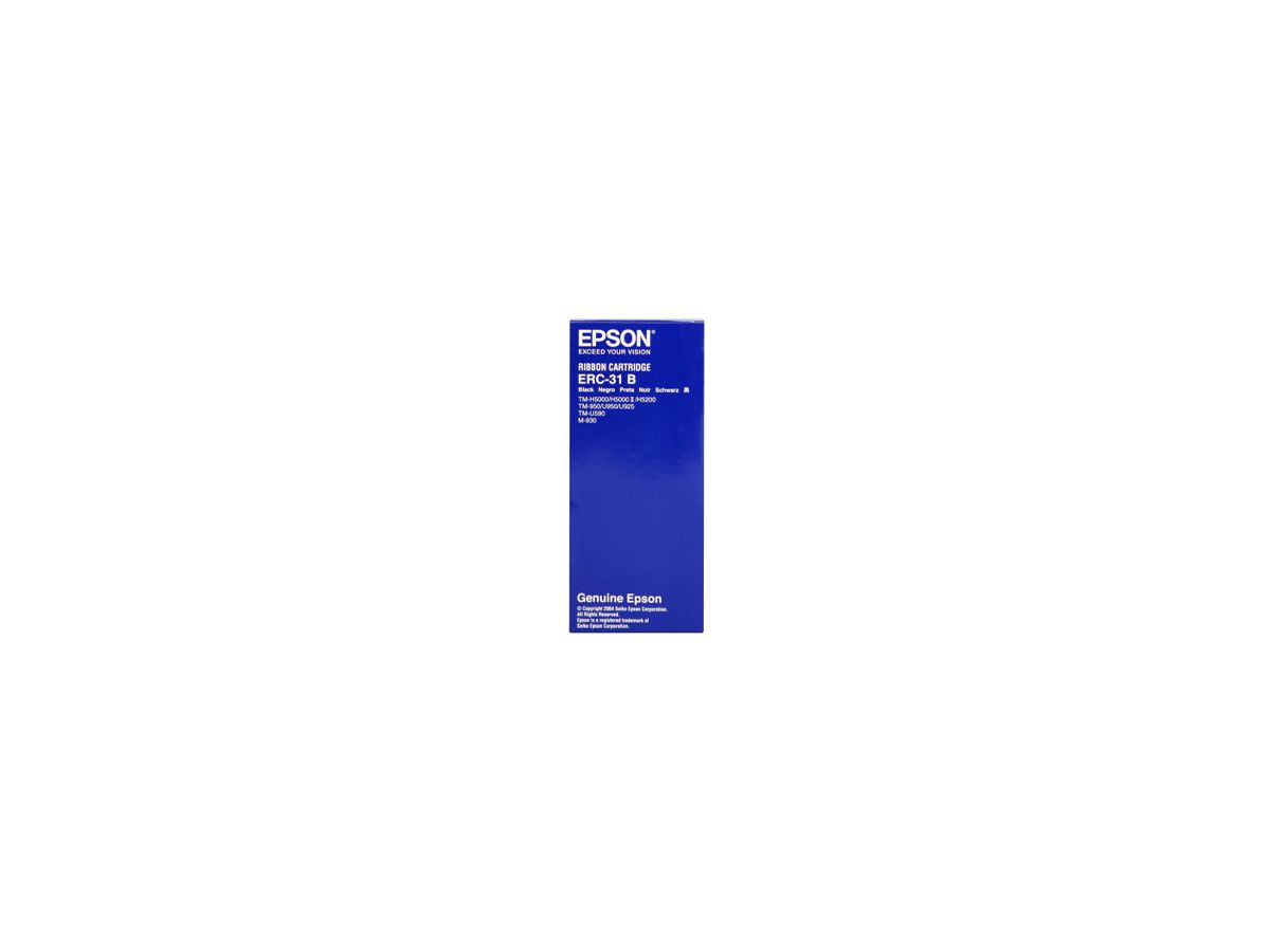 EPSON Farbband Nylon schwarz S015369 ERC 31