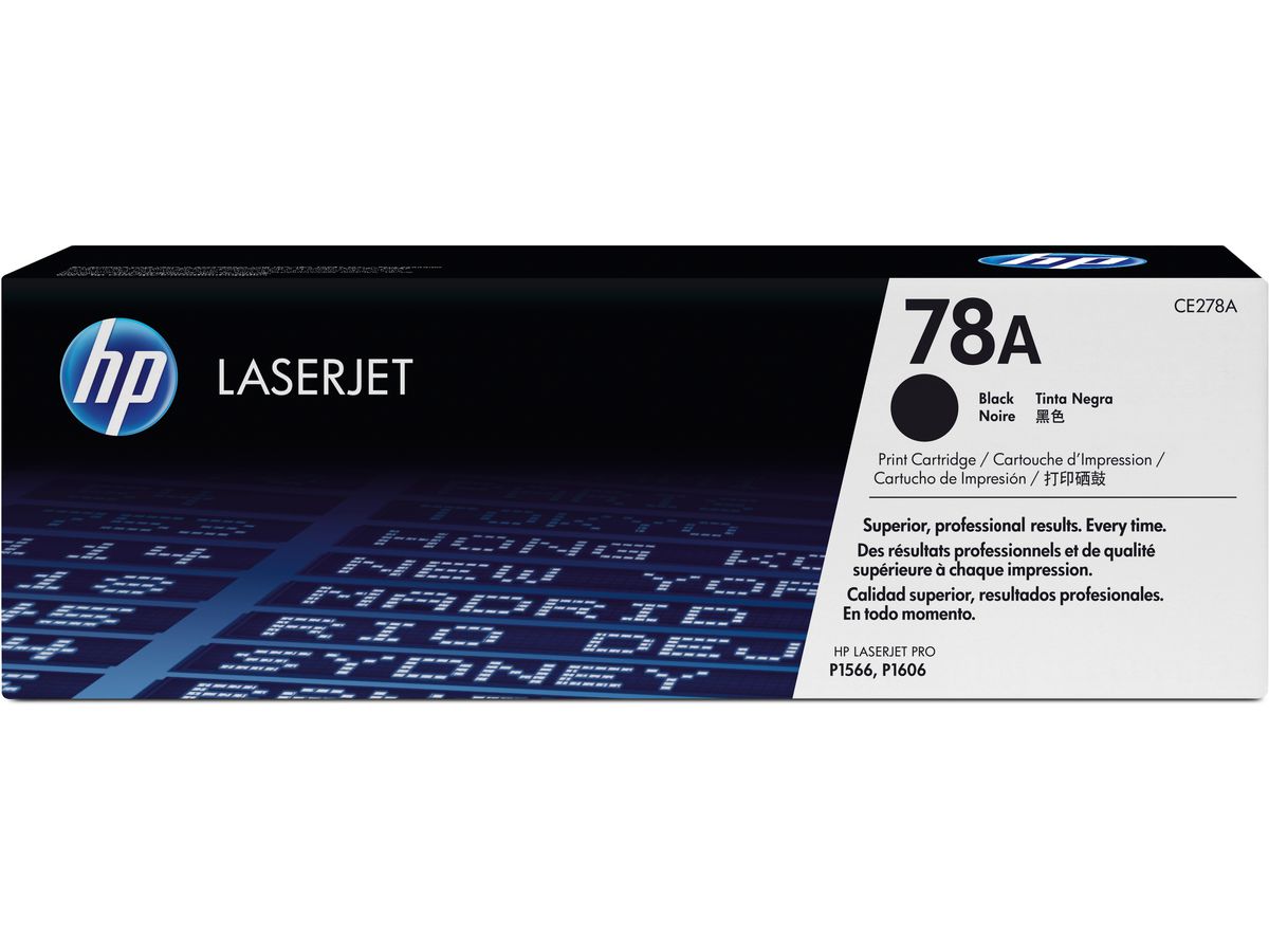 HP Toner-Modul 78A schwarz CE278A LaserJet Pro P1566