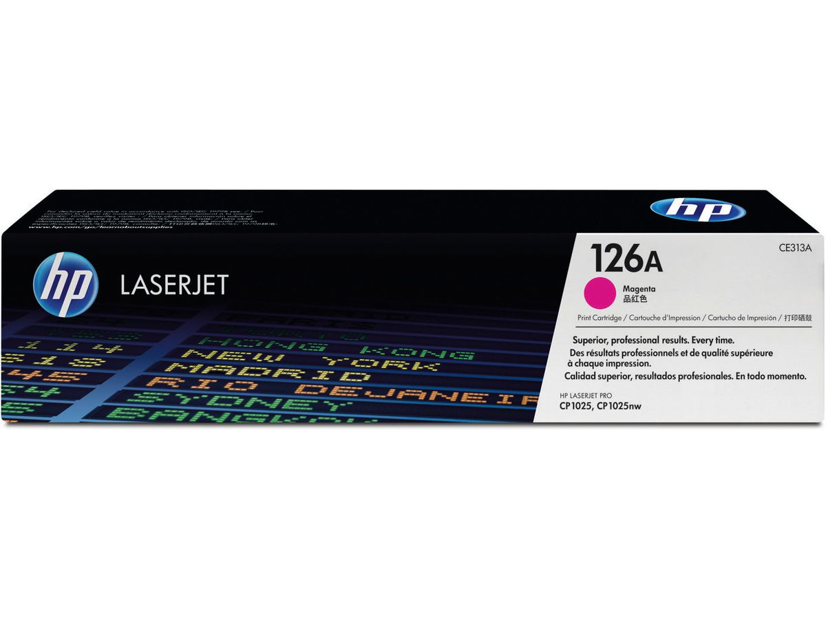 HP Toner-Modul 126A CLJ Pro CP1025, Magenta