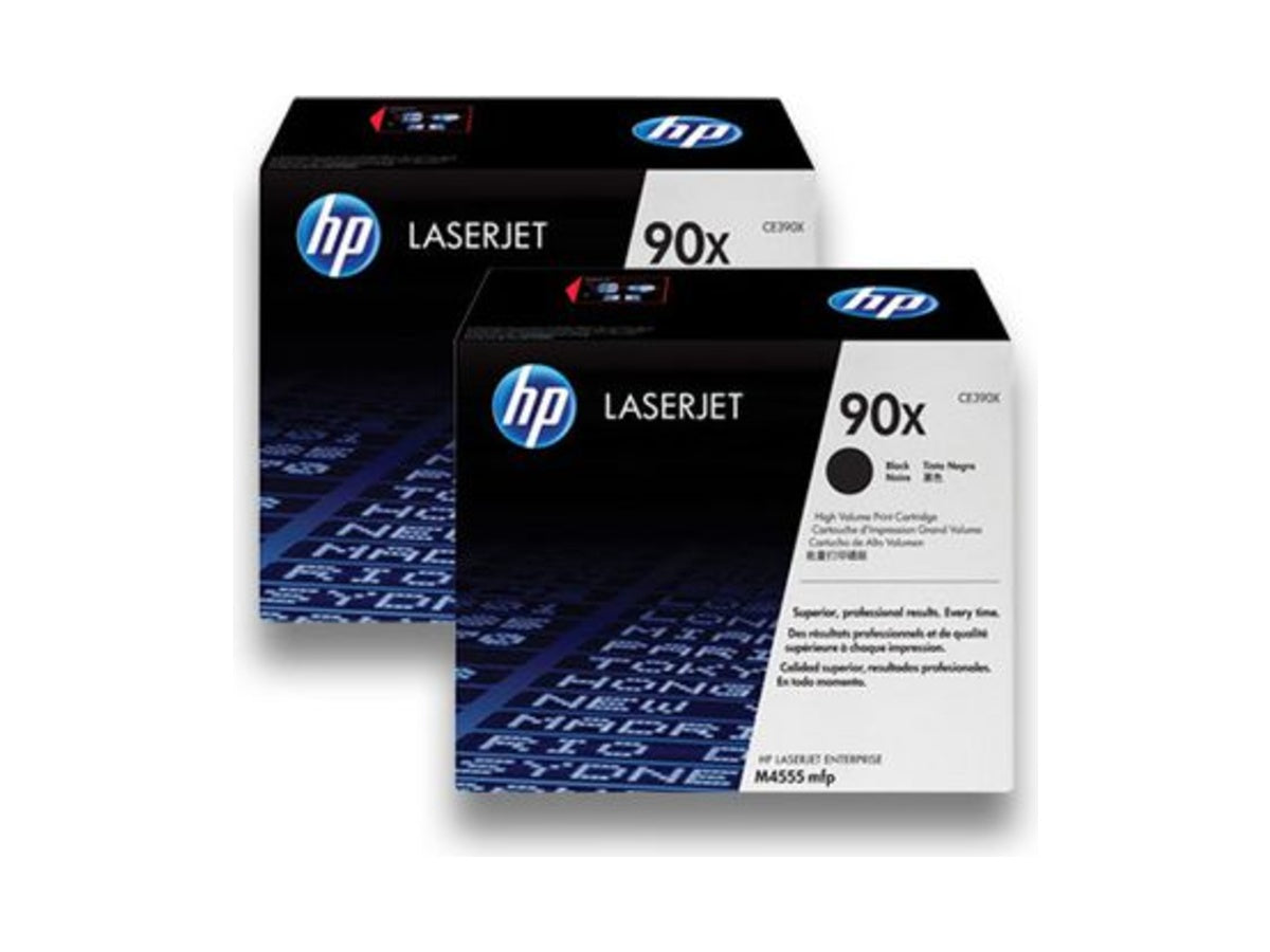 HP Toner Doppelpack 90X schwarz LaserJet M4555 (2 Stück)