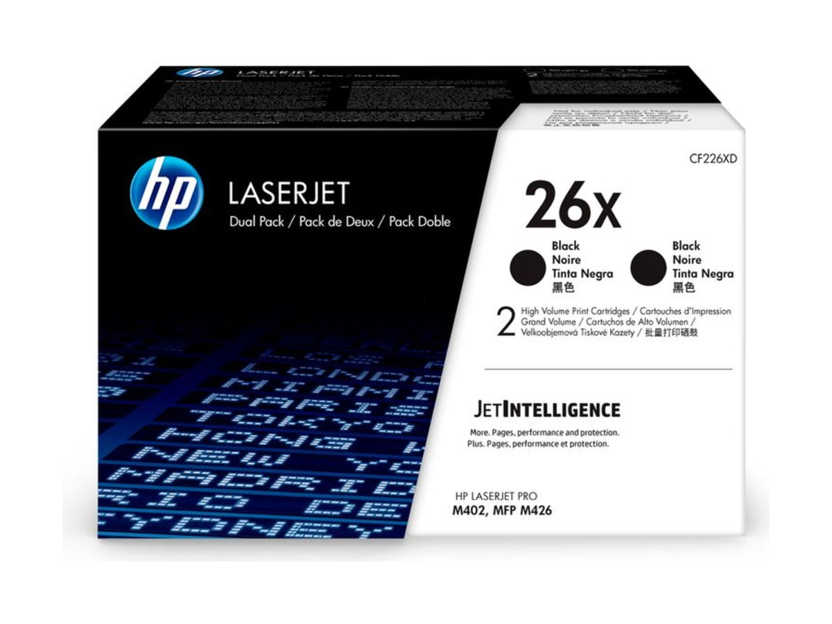 HP Toner Doppelpack 26X schwarz LJ Pro M402/MFP M426 (2 Stück)