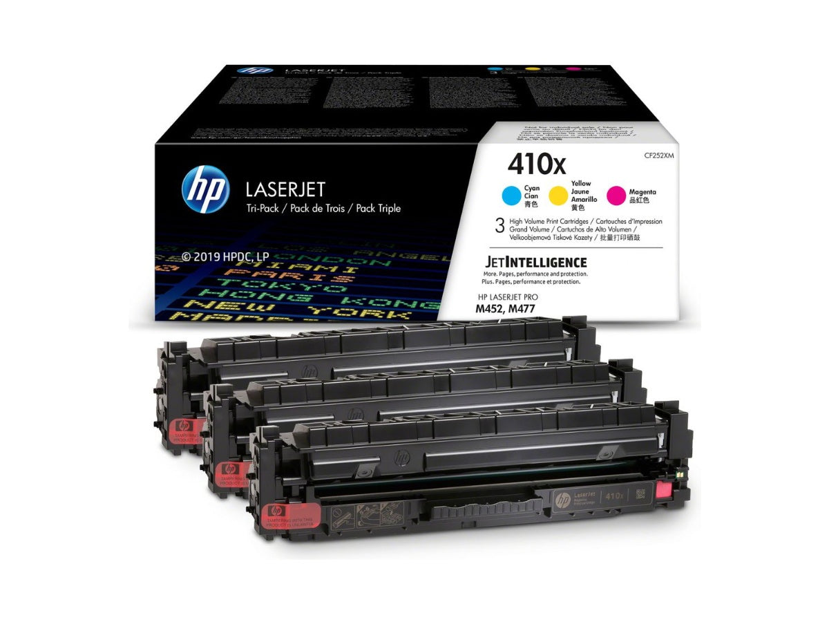 HP Toner Tri-Pack 410X CMY CLJ Pro M452