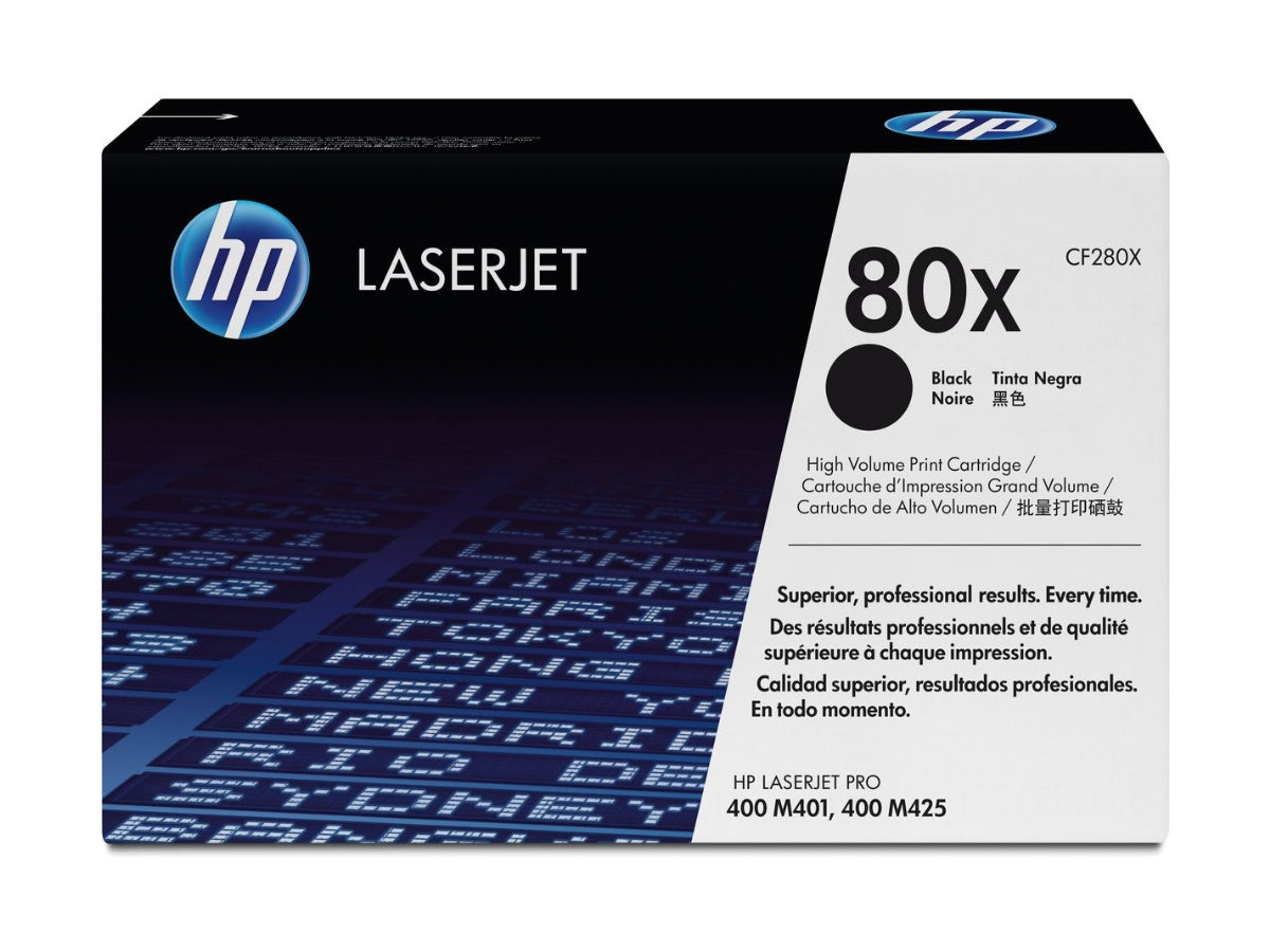 HP Toner-Modul 80X schwarz LaserJet Pro 400