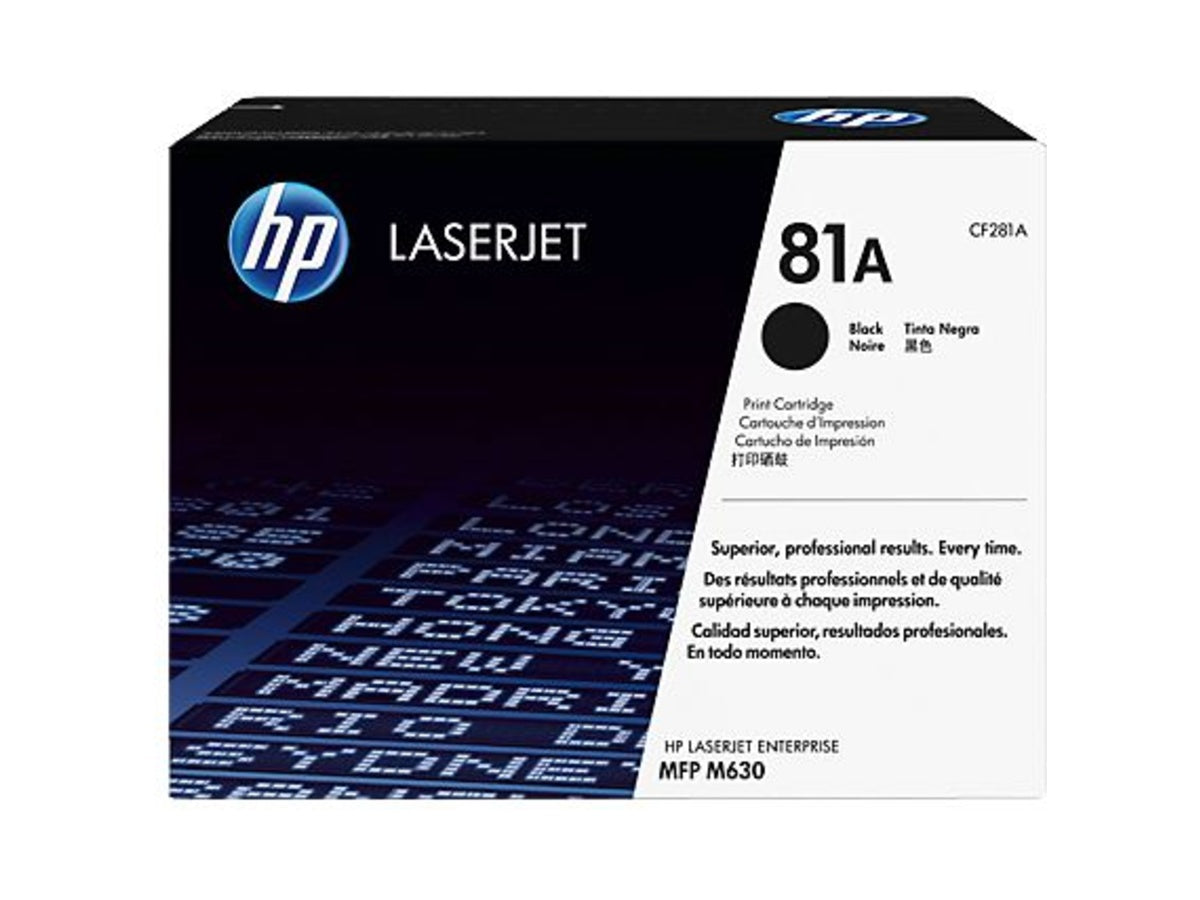 HP Toner-Modul 81A schwarz LJ Enterprise M630