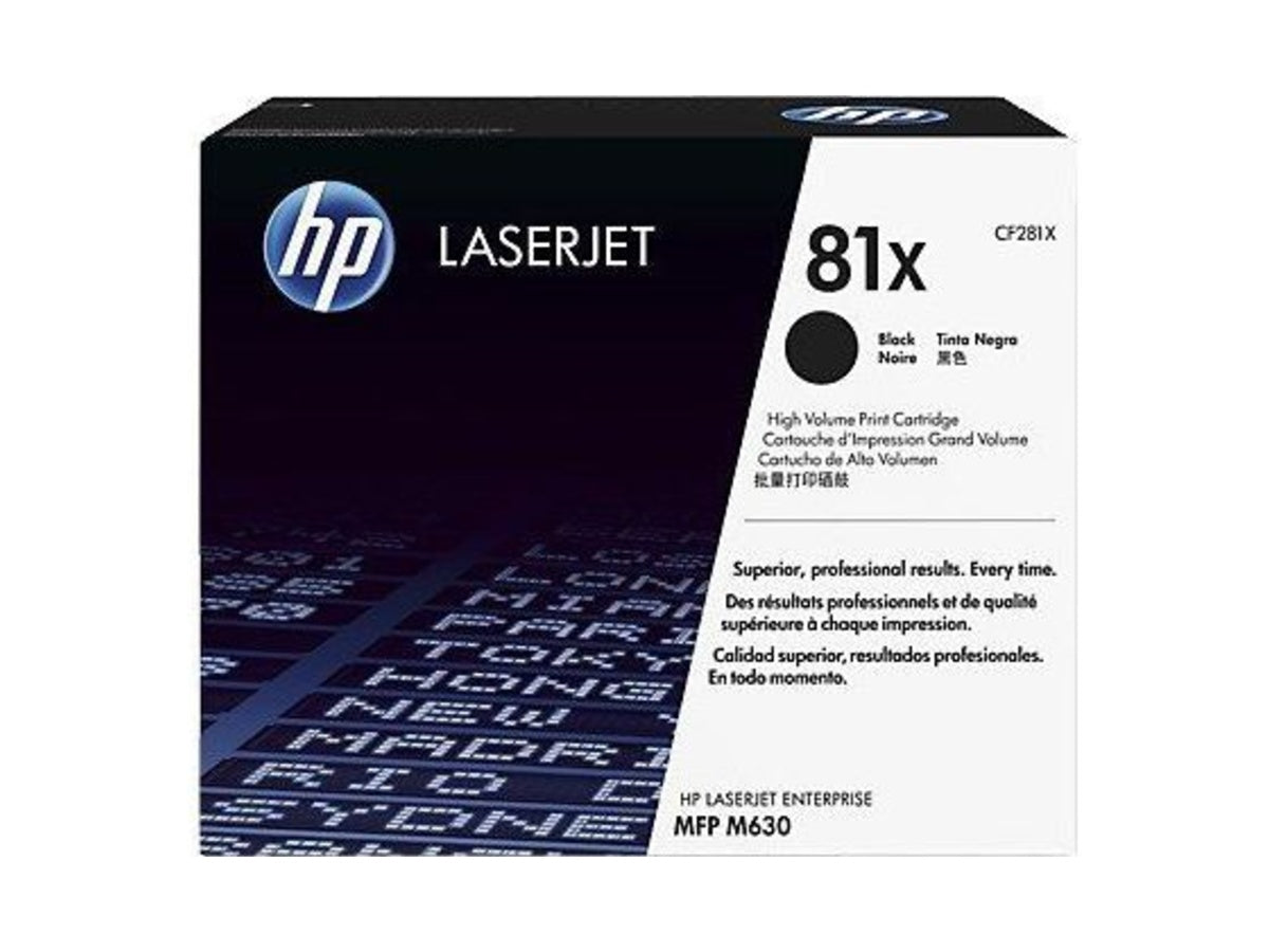 HP Toner-Modul 81X schwarz LJ Enterprise M630