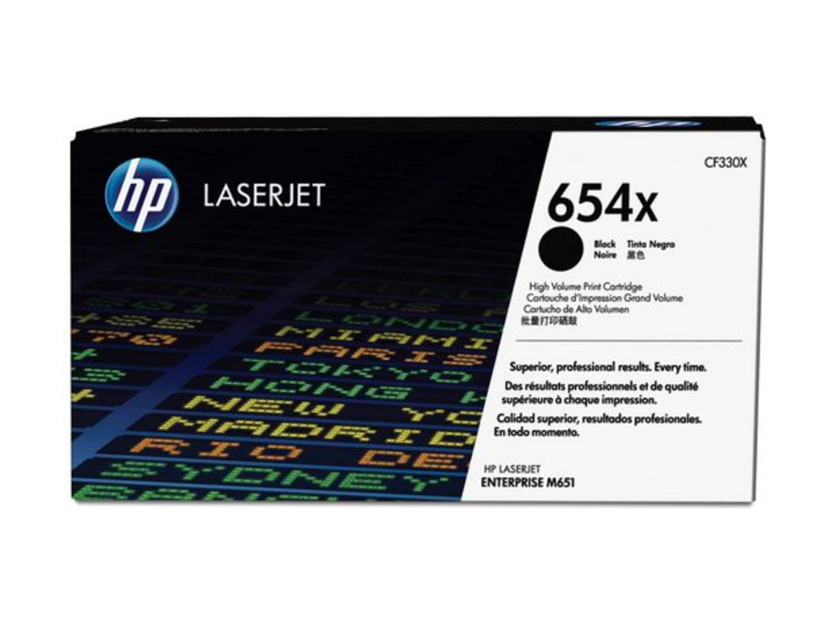 HP Toner-Modul 654X schwarz CLJ Enterprise M651