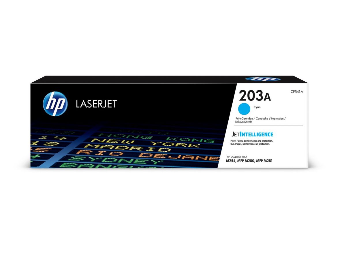 HP Toner-Modul 203A CLJ Pro M254/MFP M280, Cyan