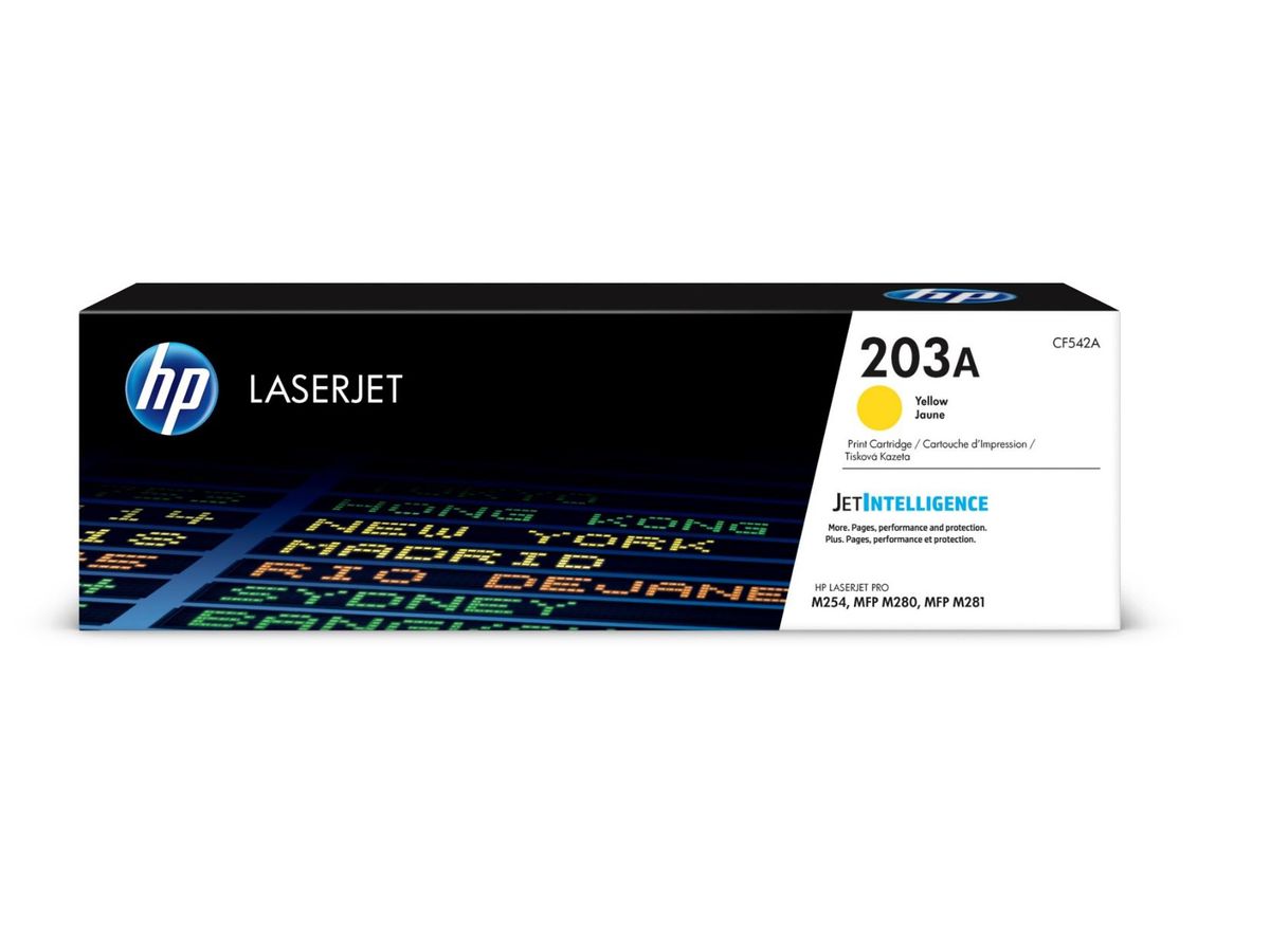 HP Toner-Modul 203A CLJ Pro M254/MFP M280, Gelb