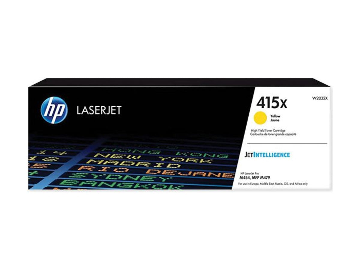 HP Toner-Modul 415X CLJ Pro M454/MFP M479, Gelb