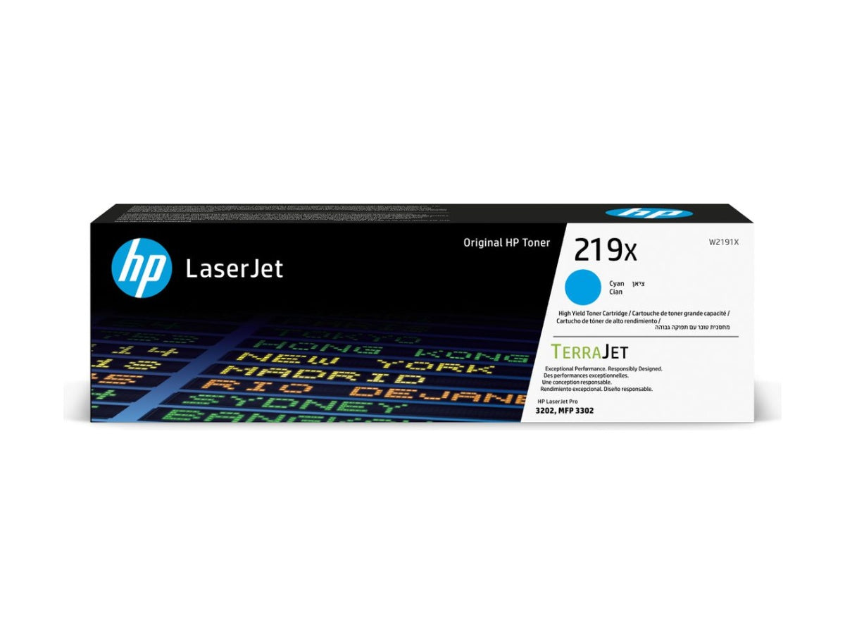 HP Toner-Modul 219X CLJ Pro 3202/MFP 3302, Cyan