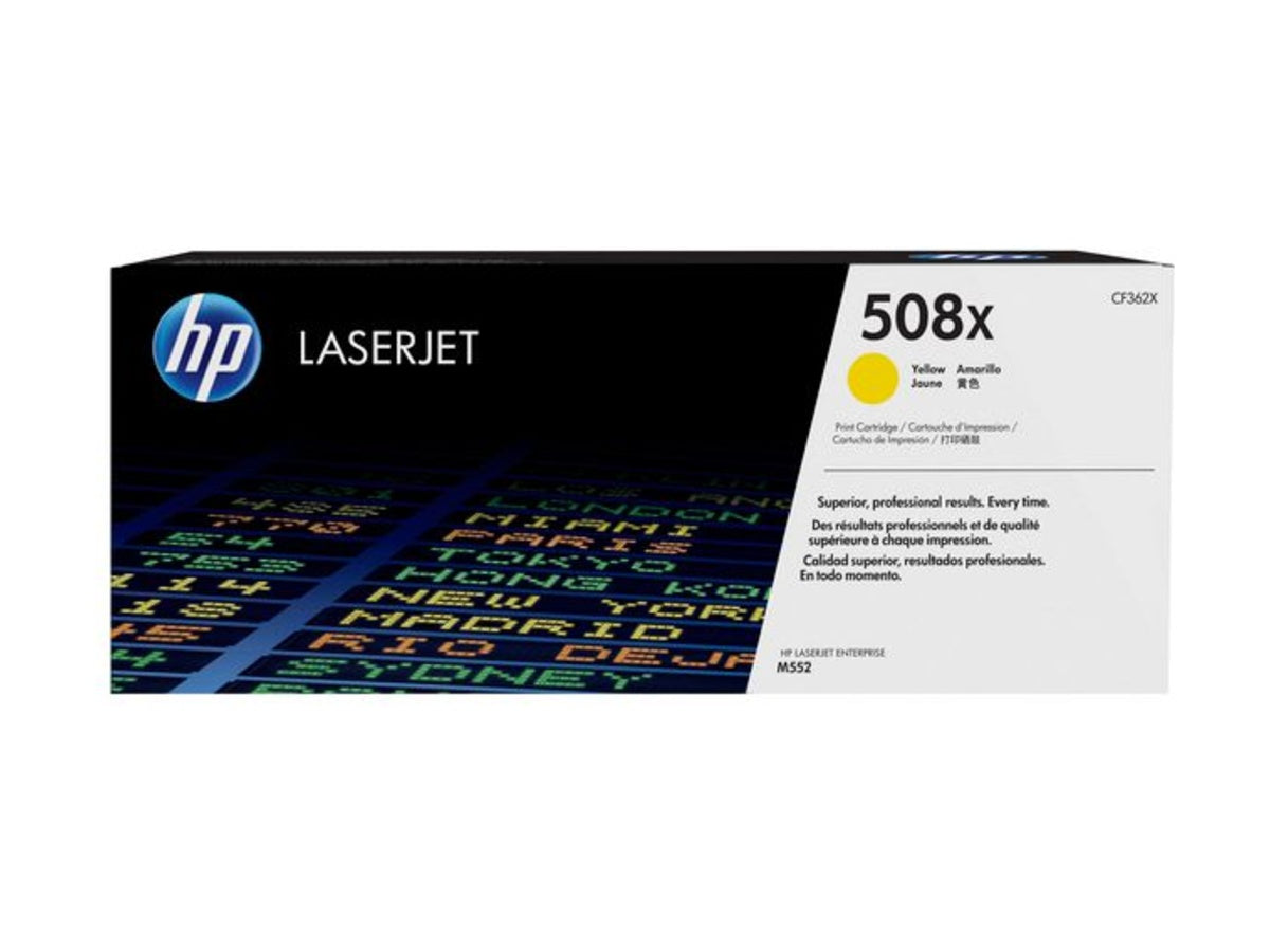HP Toner-Modul 508X CLJ Enterprise M552/M553, Gelb
