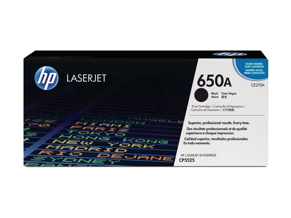 HP Toner-Modul 650A Color LJ CP5520/5525, Schwarz