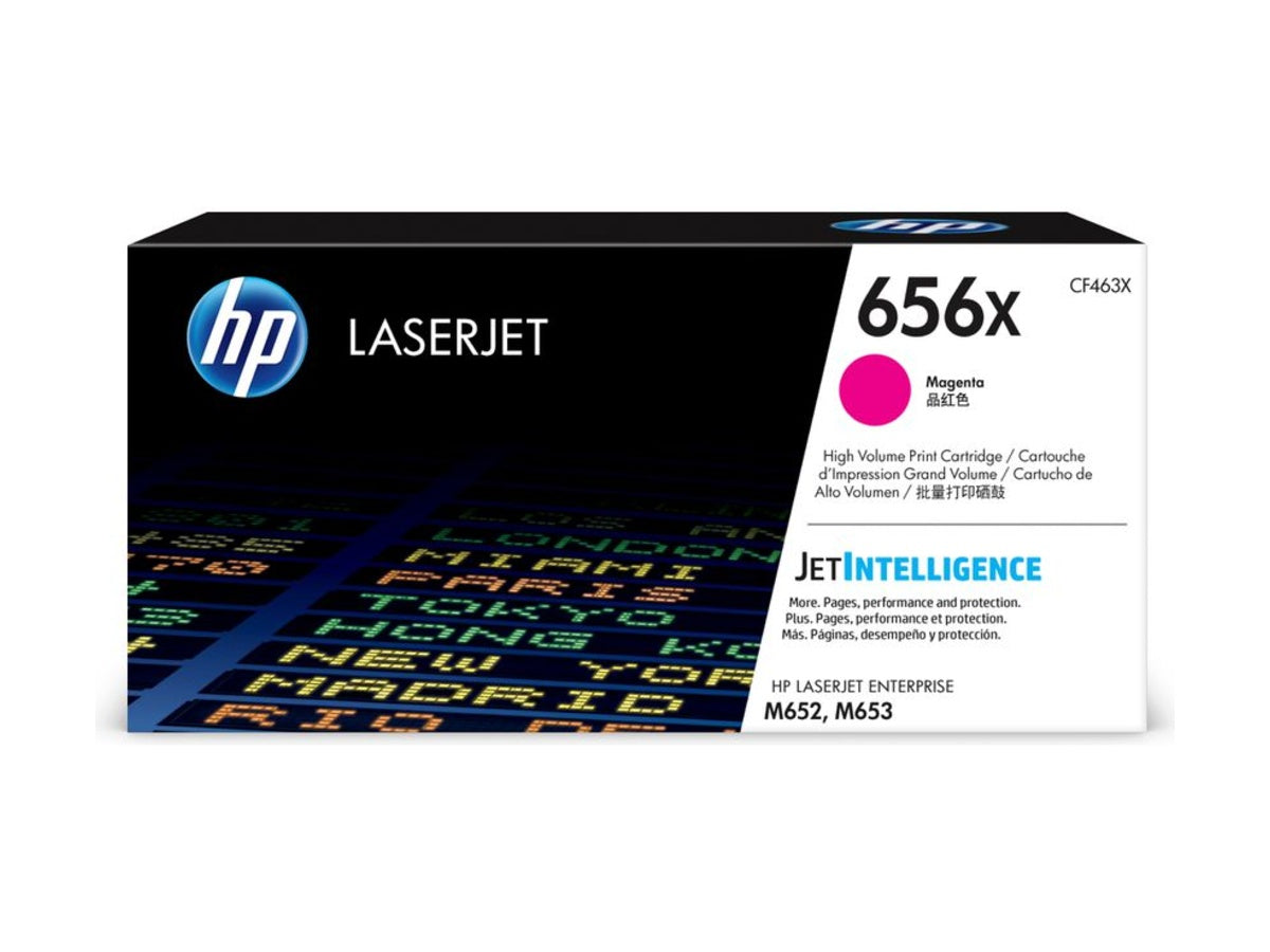 HP Toner-Modul 656X CLJ Enterprise M652/M653, Magenta