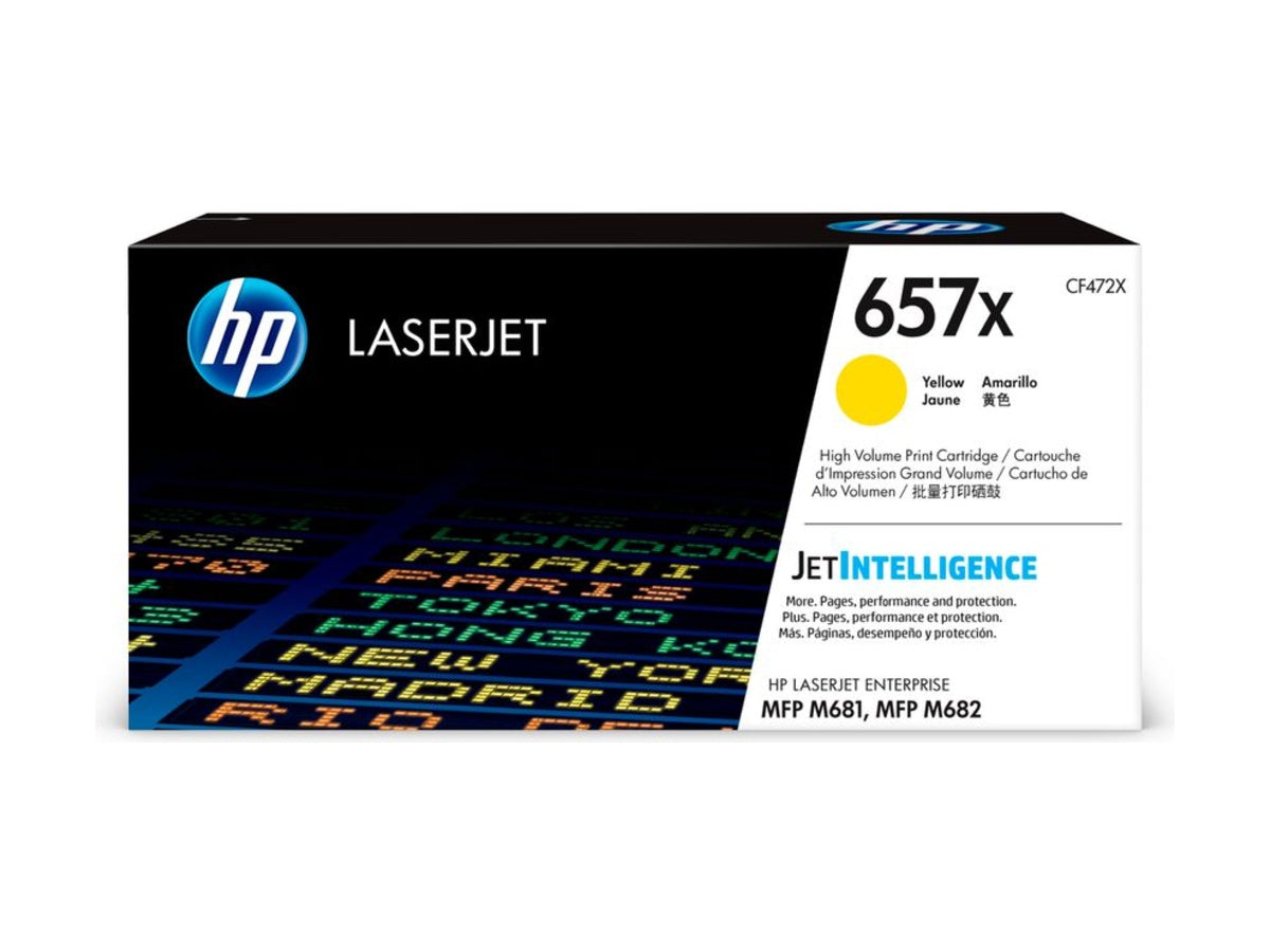 HP Toner-Modul 657X CLJ Enterprise MFP M681/M682, Gelb