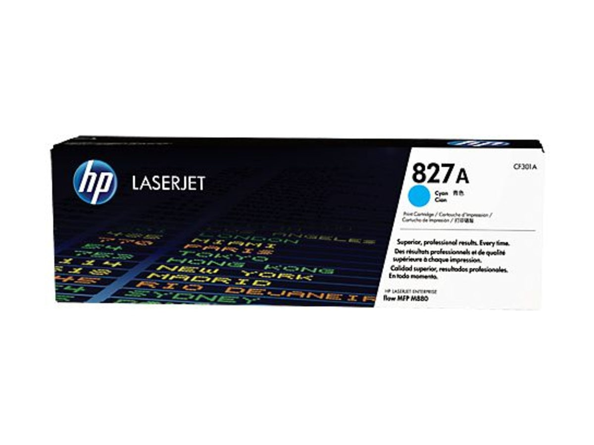 HP Toner-Modul 827A CLJ Enterprise M880, Cyan