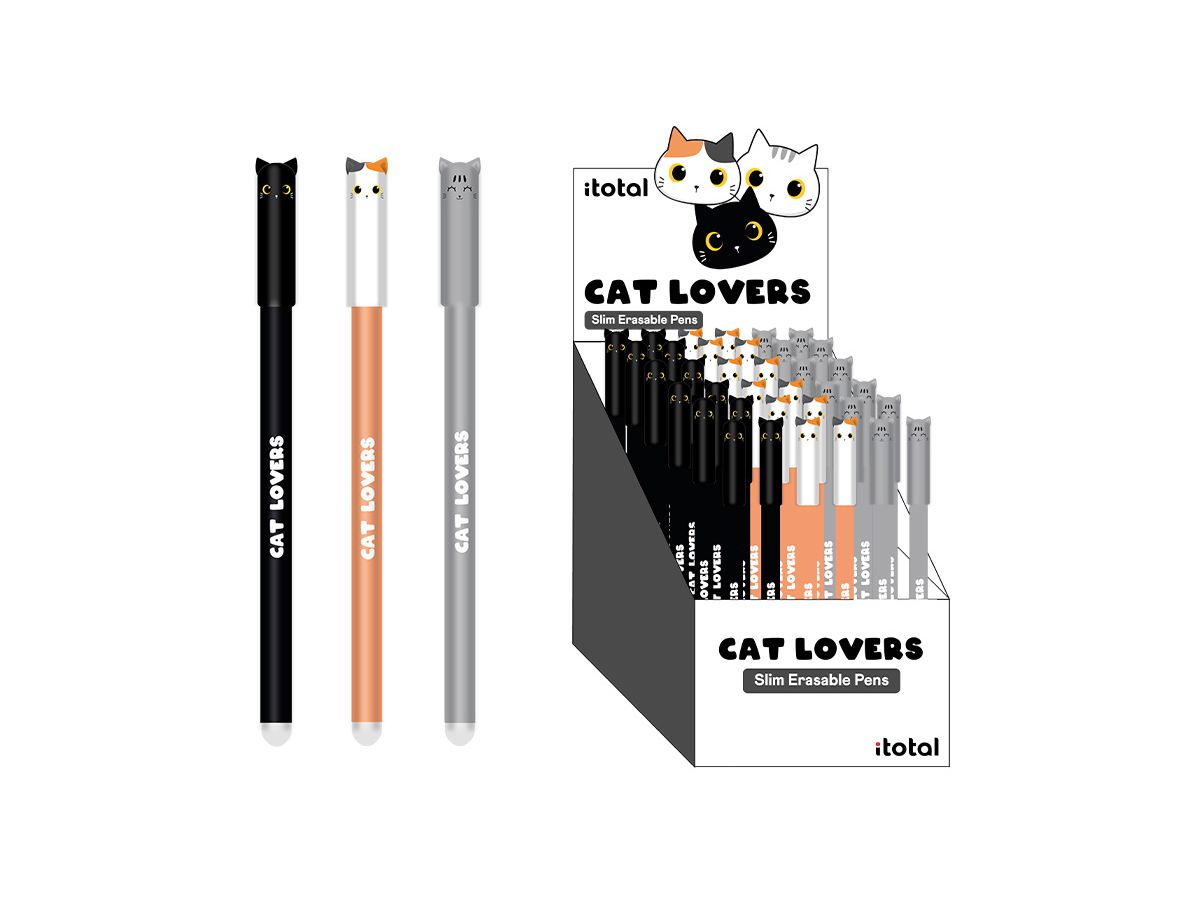 I-TOTAL Gelschreiber Cat 0.5mm XL1873B blau, radierbar