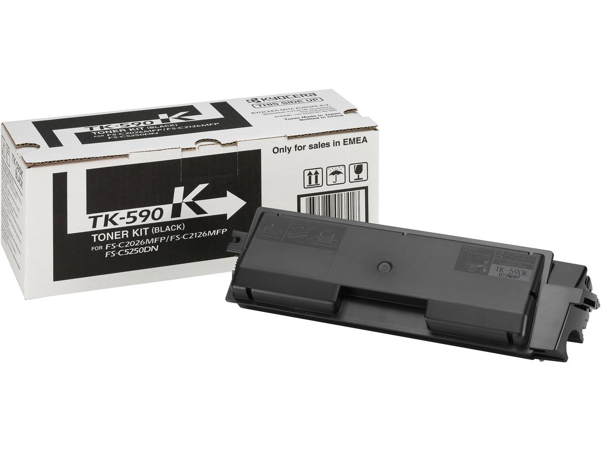 KYOCERA TK-580 Original Toner, Schwarz