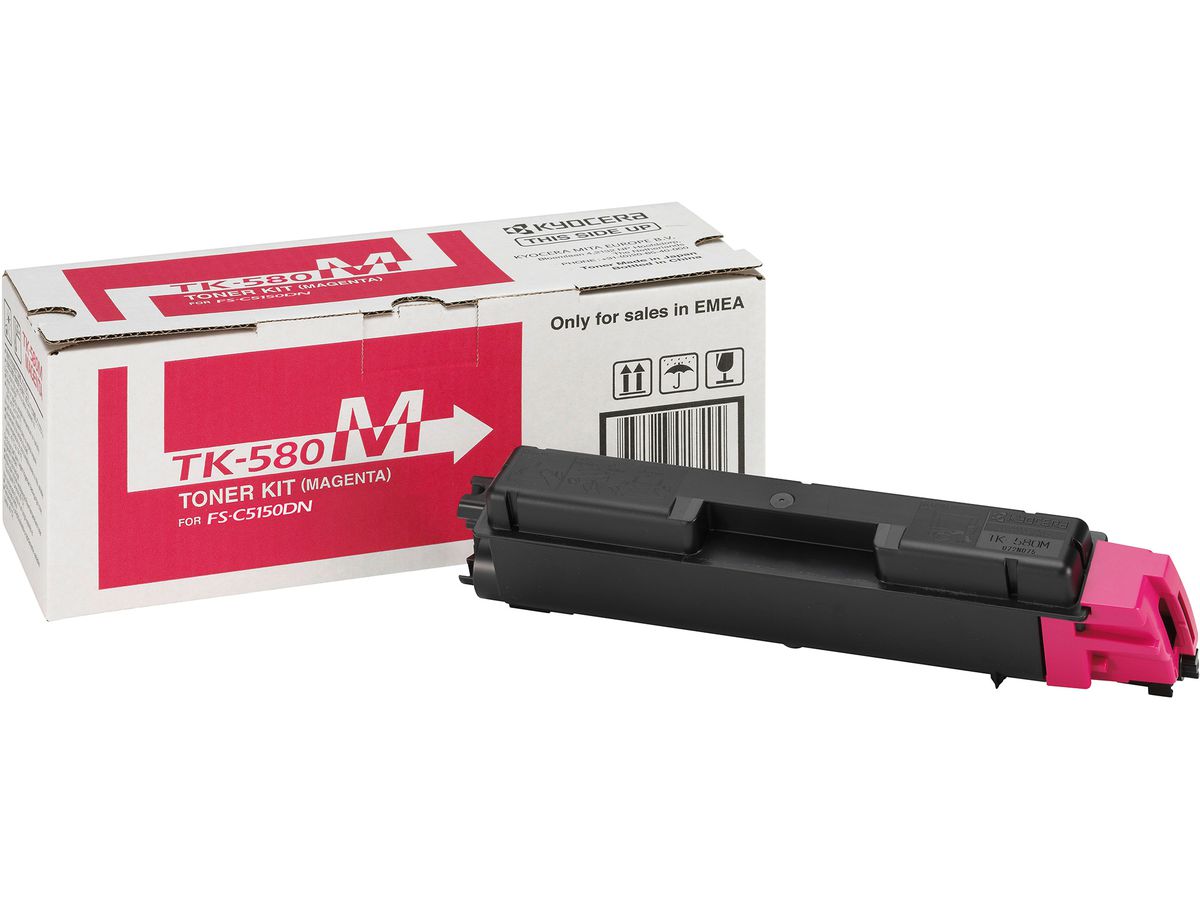 KYOCERA TK-580 Original Toner, Magenta