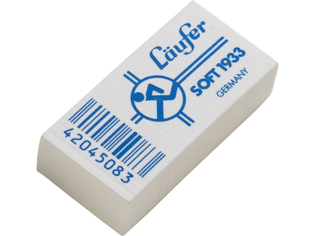LAEUFER Radiergummi Soft 19330 41x19x12mm
