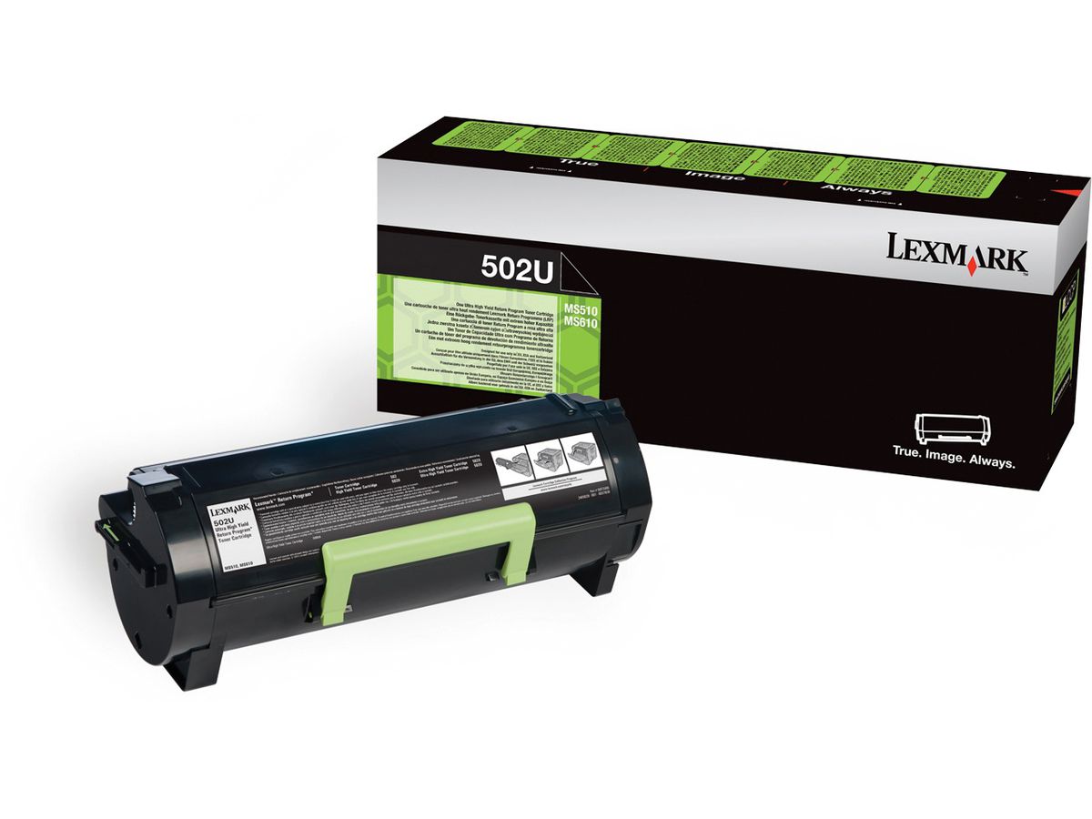 LEXMARK MS310 / MS410 / MS510 / MS610 Original Toner, Ultra Hohe Ergiebigkeit (UHY)