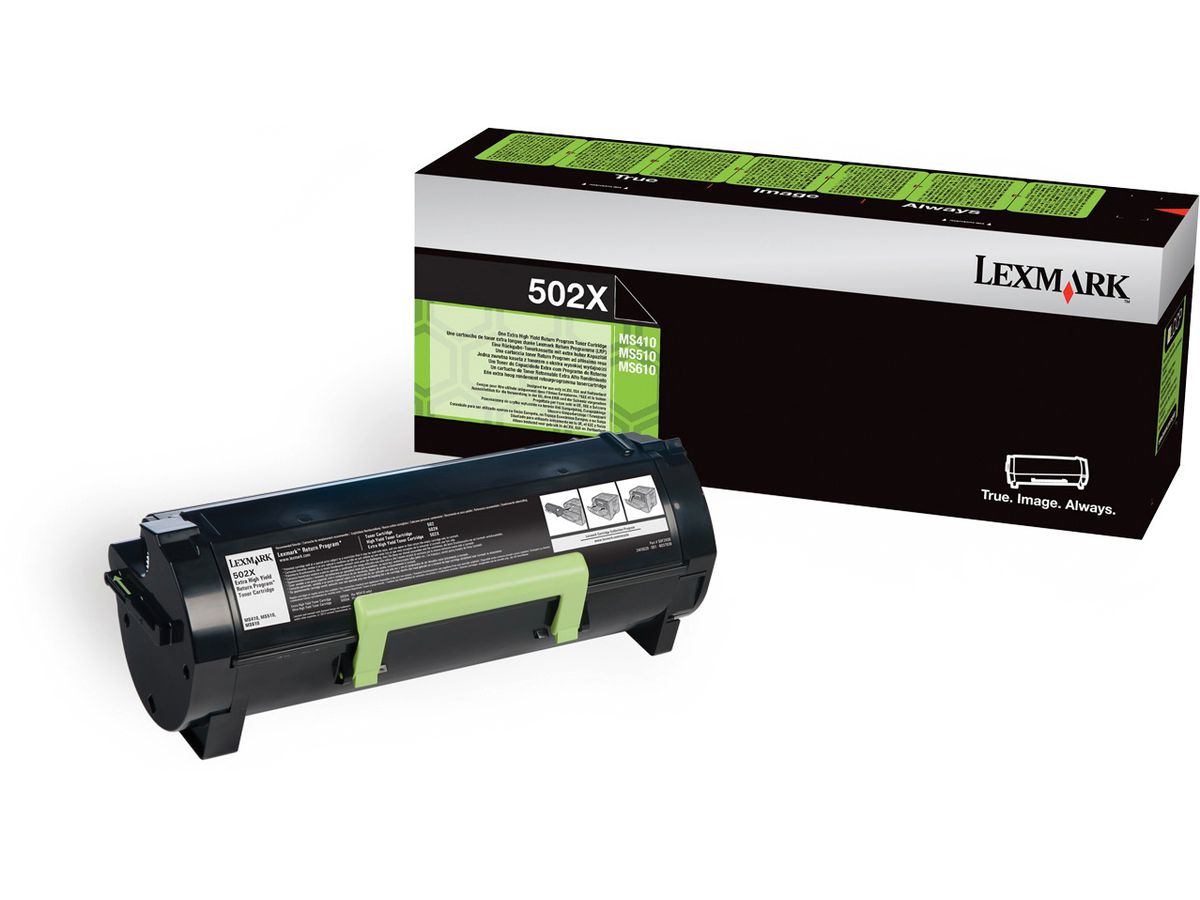 LEXMARK MS310 / MS410 / MS510 / MS610 Original Toner, Extra Hohe Ergiebigkeit (EHY)