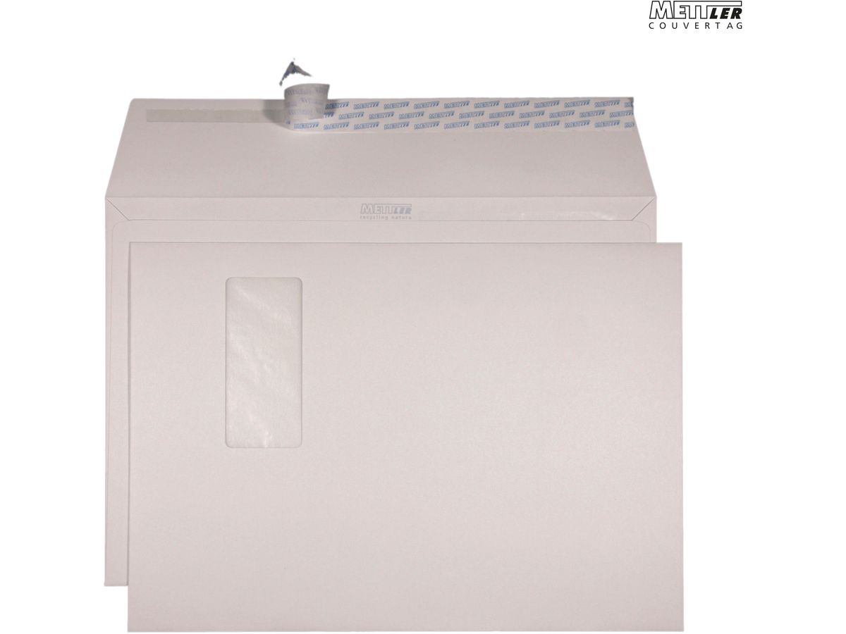 Mettler Couvert C4 Fenster rechts 120 g/m² (250 Stück)