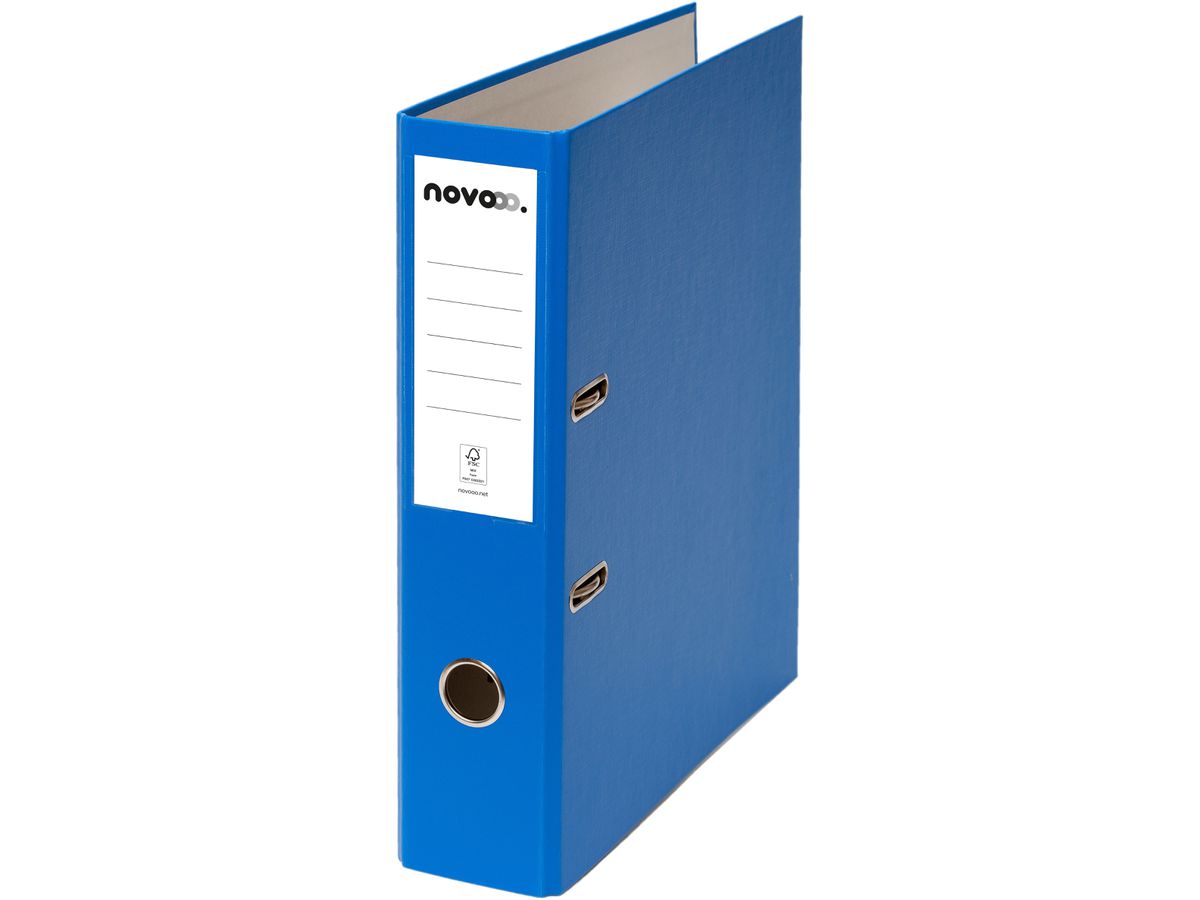 Ordner Novooo Pro 7cm A4, Blau