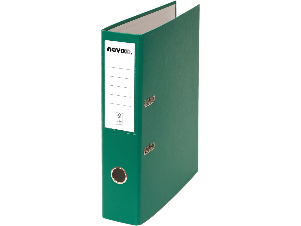 Ordner Novooo Pro 7cm A4, Grün