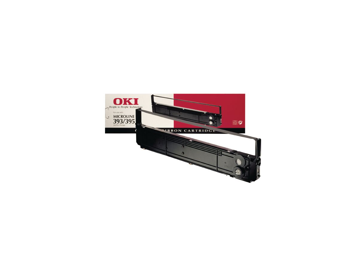 OKI Farbband Nylon schwarz 09002311 ML 393/395