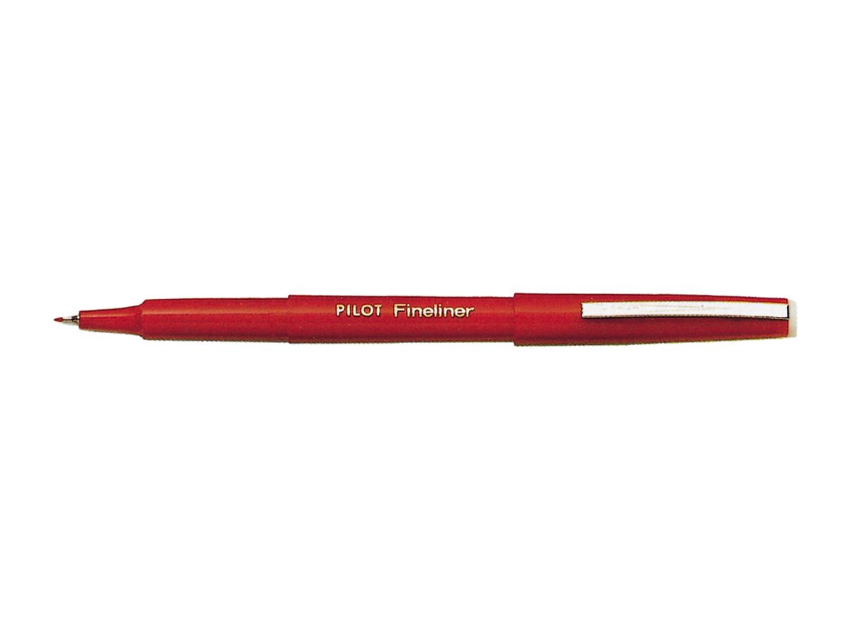 PILOT Fineliner 0.4mm SW-PPF-R rot