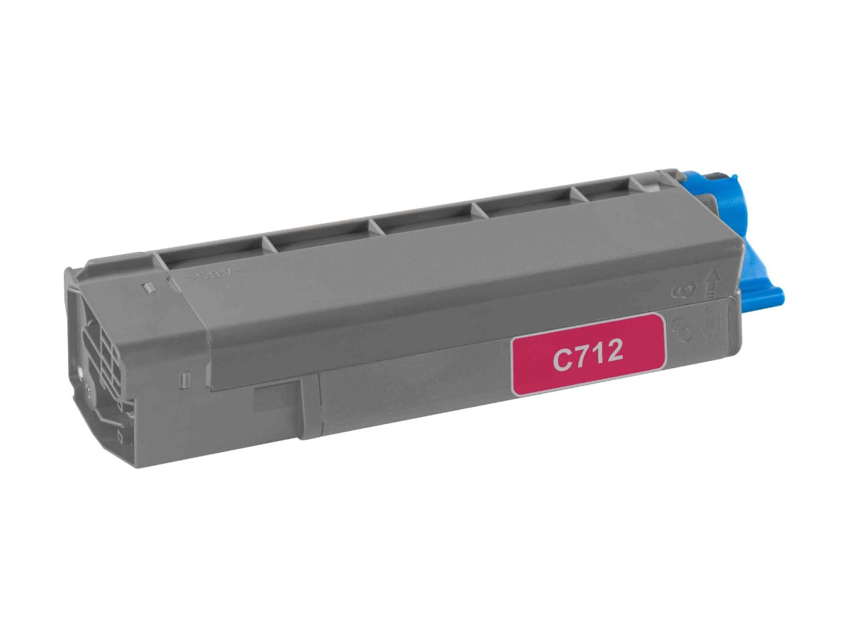 OKI C712 Toner kompatibel – 11'500 Seiten, Magenta