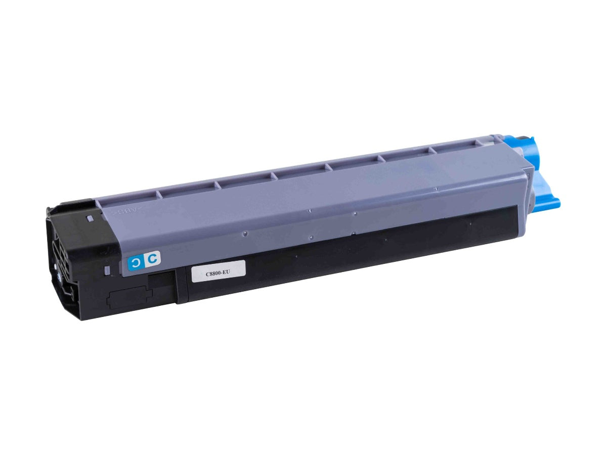 OKI C8600 Toner kompatibel – 6'000 Seiten, Cyan
