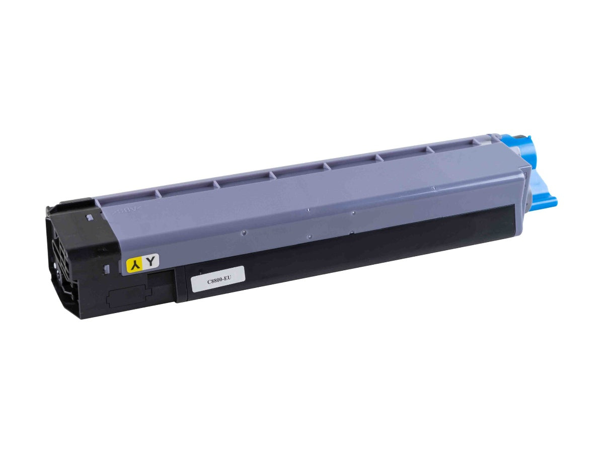 OKI C8600 Toner kompatibel – 6'000 Seiten, Gelb