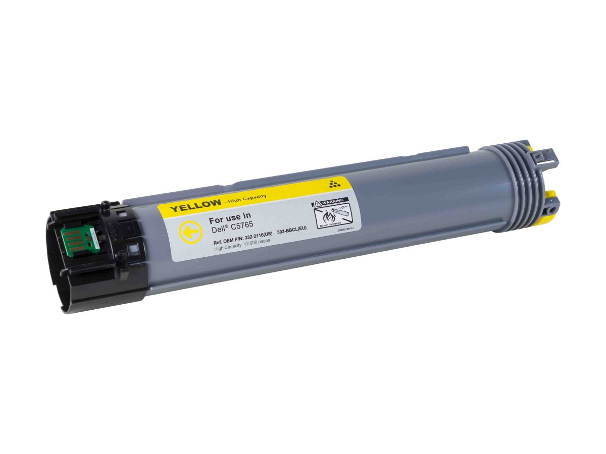 Dell C5765 Toner kompatibel – 12'000 Seiten, Gelb