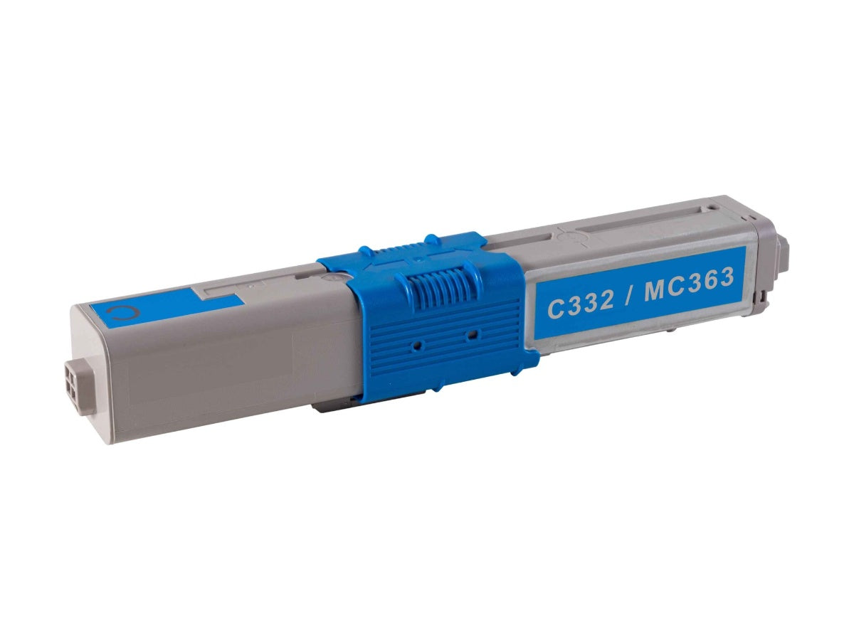 OKI C332DN / MC363DN Toner kompatibel – 3'000 Seiten, Cyan