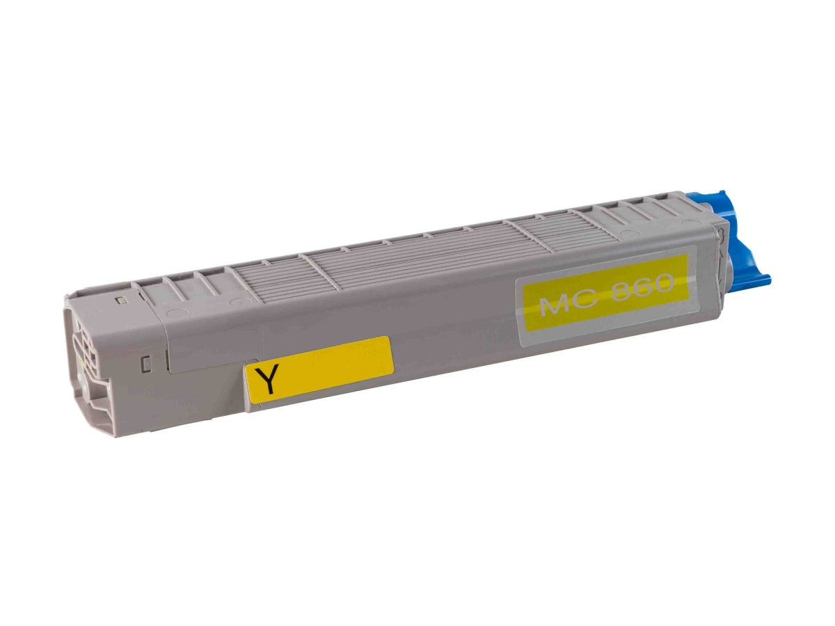 OKI MC860 Toner kompatibel – 10'000 Seiten, Gelb