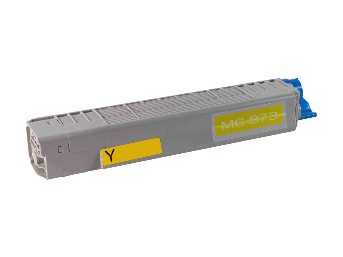 OKI MC873 Toner kompatibel – 10'000 Seiten, Gelb