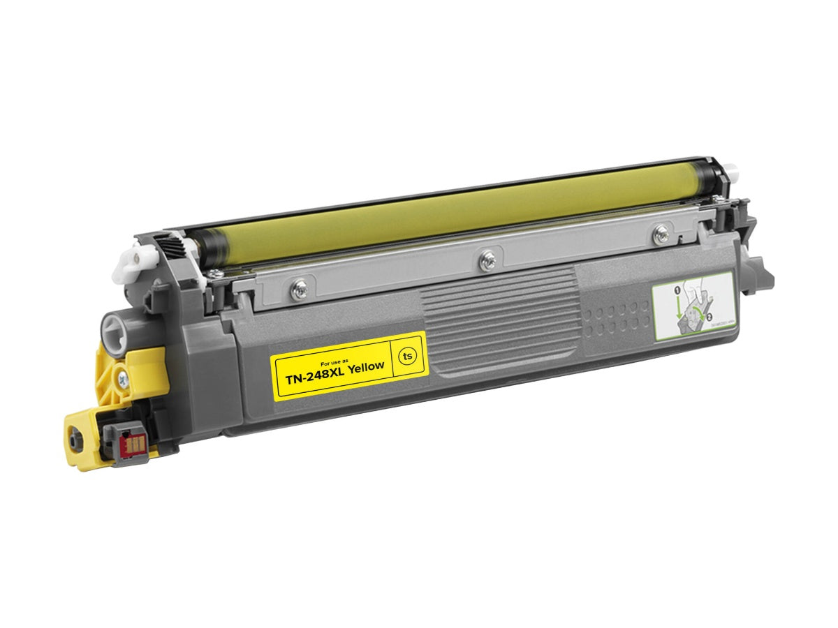 Brother TN-248XL Toner kompatibel – 3'000 Seiten, Gelb