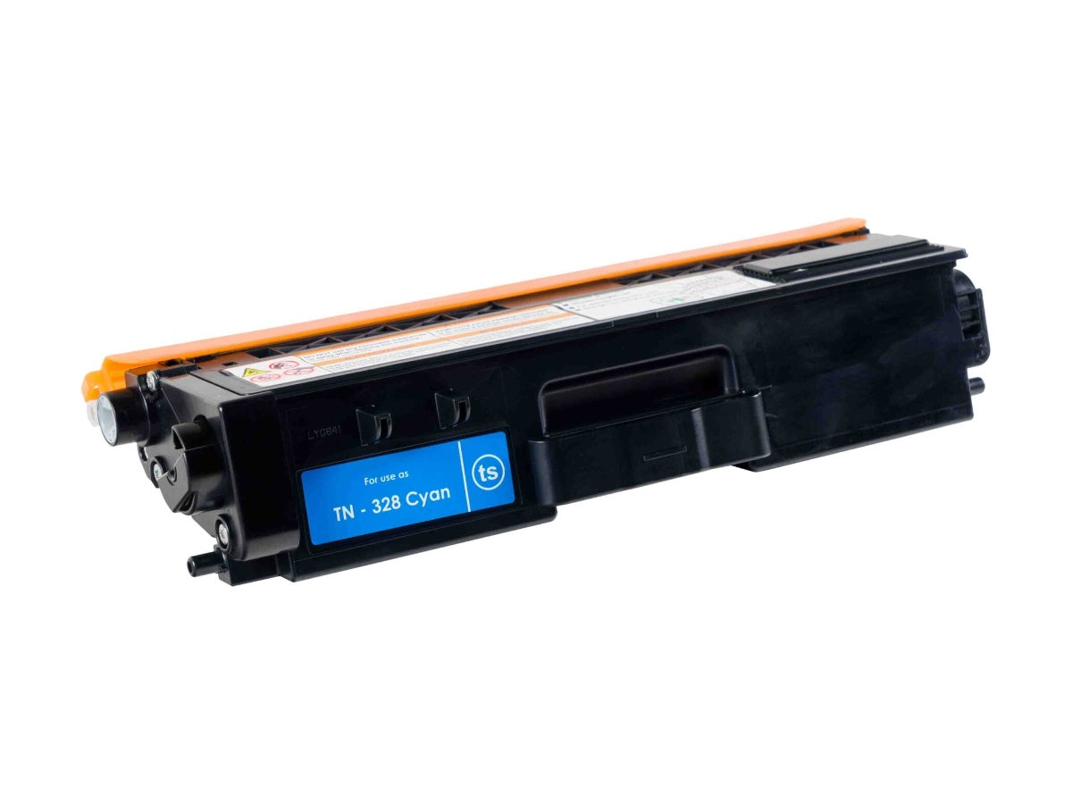 Brother TN-328 Toner kompatibel – 6'000 Seiten, Cyan