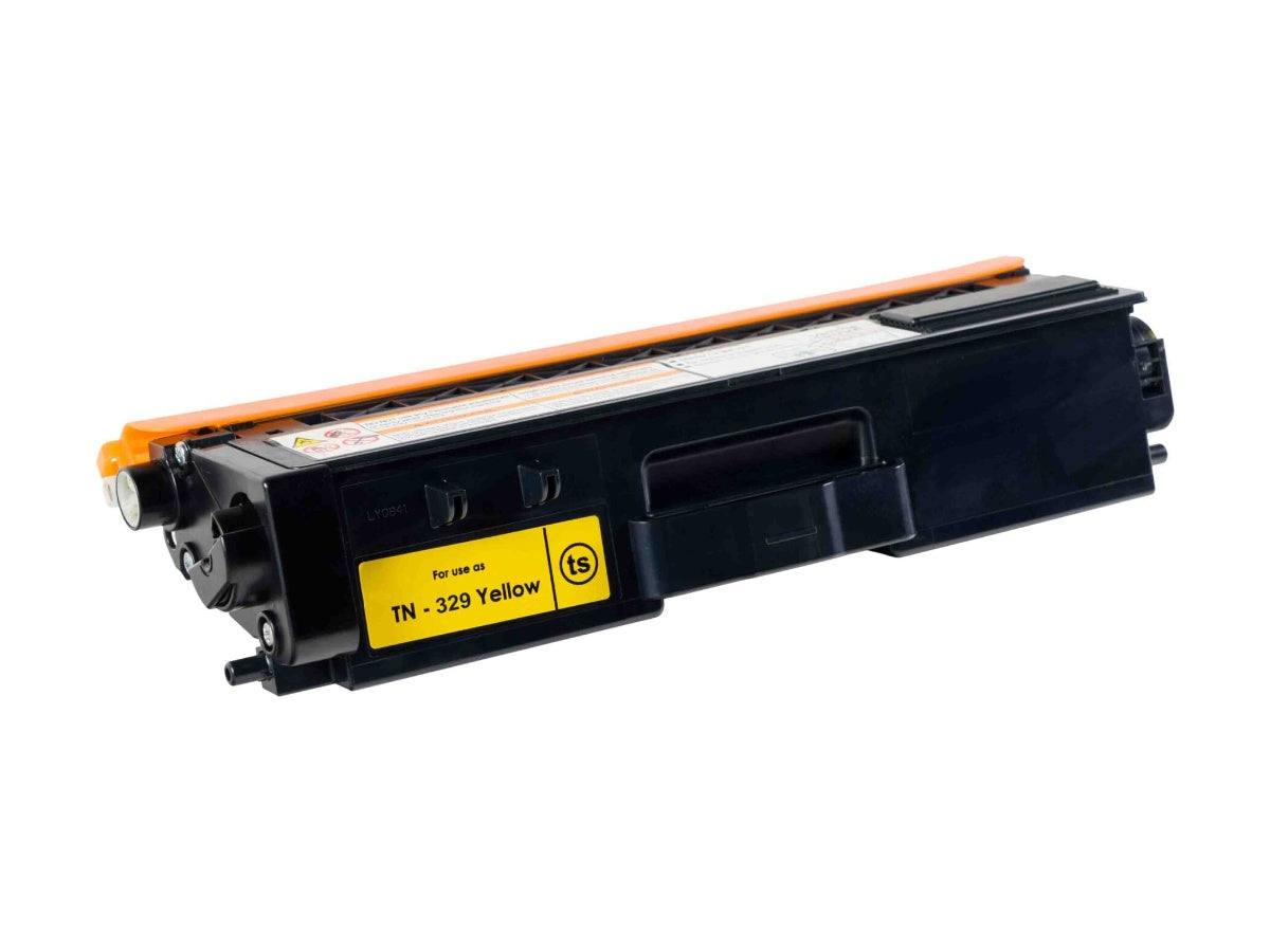 Brother TN-329 Toner kompatibel – 6'000 Seiten, Gelb