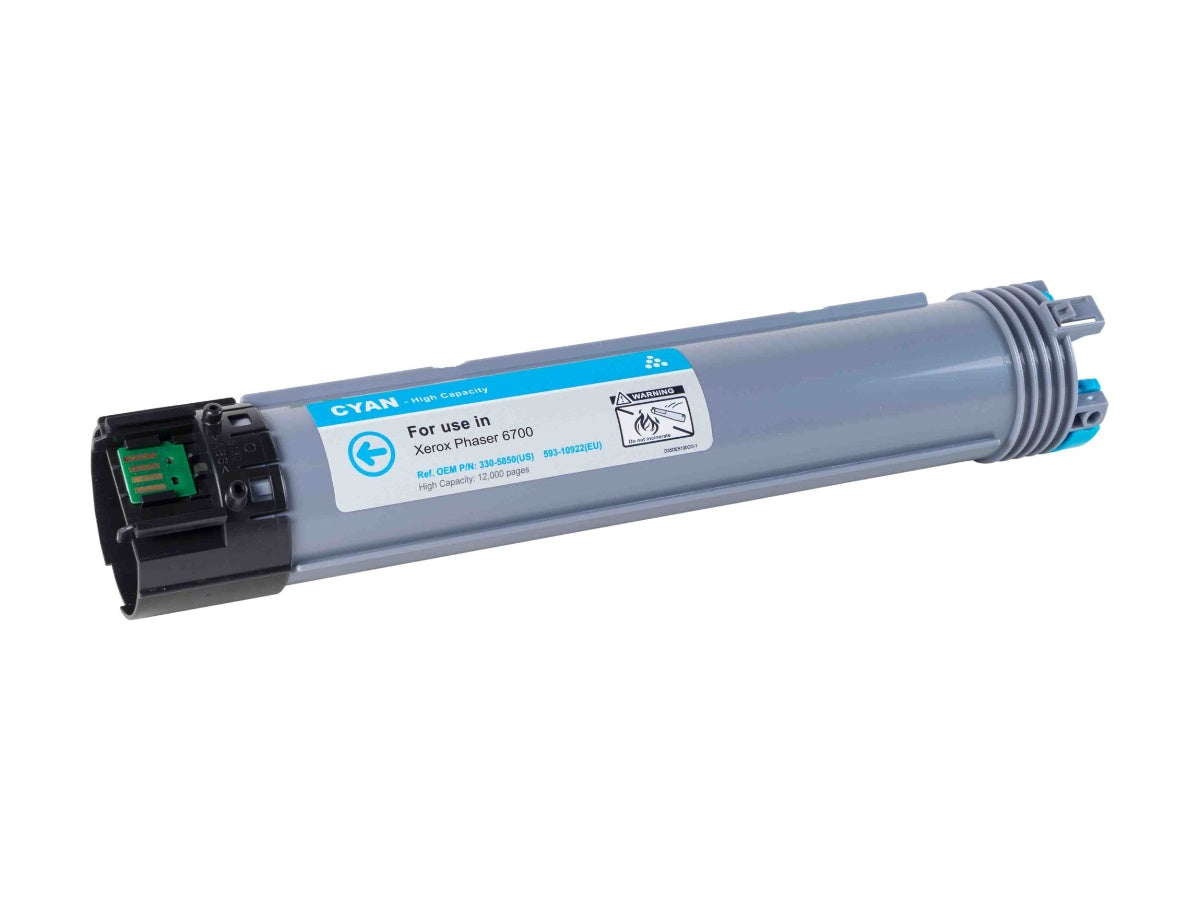 Xerox Phaser 6700 Toner kompatibel – 12'000 Seiten, Cyan