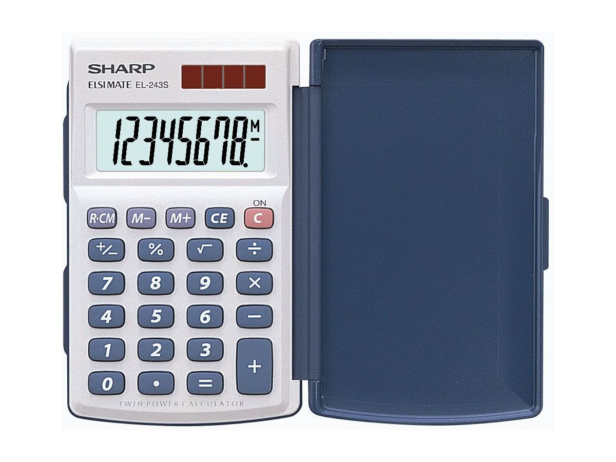 SHARP Taschenrechner 243S 8-stellig