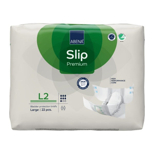 Slip Abena L2, grün – 88 Stück (4 x 22)