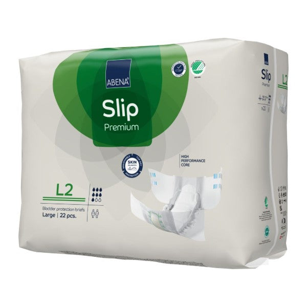 Slip Abena L2, grün – 88 Stück (4 x 22)